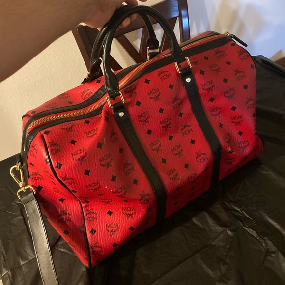 ๐ ๐ SOLD ๐ ๐ MCM Duffle Bag - Picture 9 of 11